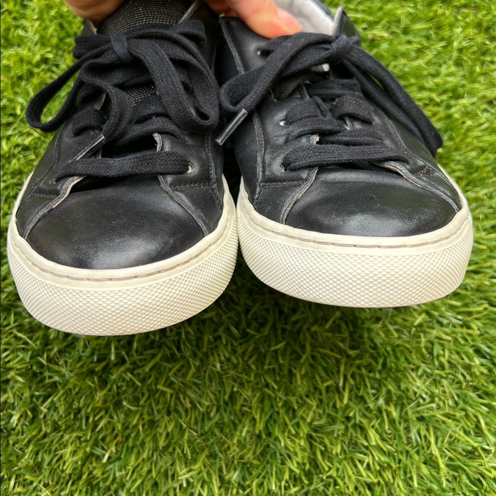 Brunello Cucinelli Black and White Sneakers with Monilli accent - Picture 4 of 11
